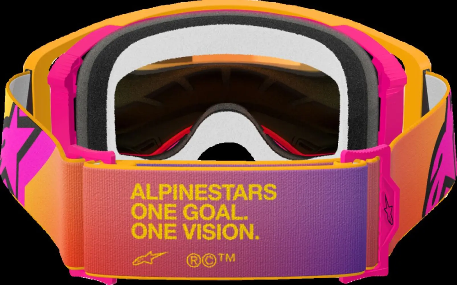 ALPINESTARS GOGGLES - GOGGLE SUPERTECH CORP YLW/PNK  - 26013765