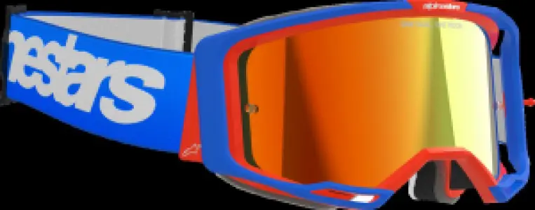 ALPINESTARS GOGGLES - GOGGLE VISION 8 WORDMARK BL/OR - 26013774