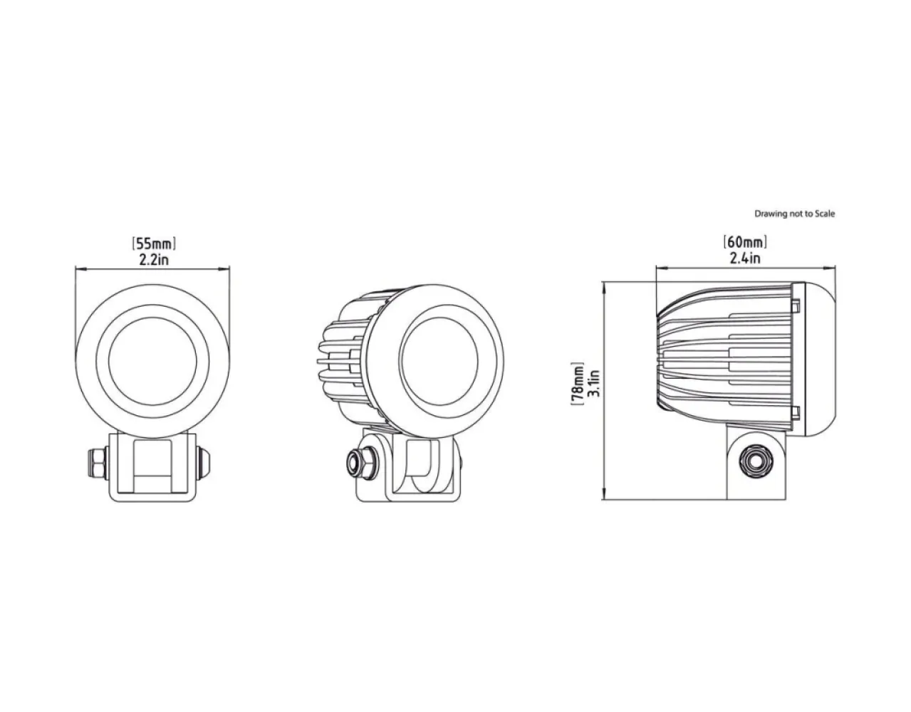 DENALI - D2 LIGHT PODS W/DATADIM  - 20012990
