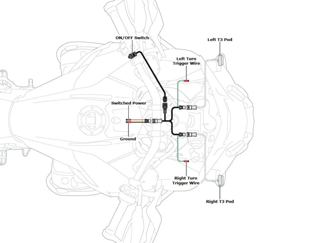DENALI - WIRING HARNESS T3 SWITCHBACK W - 20403328