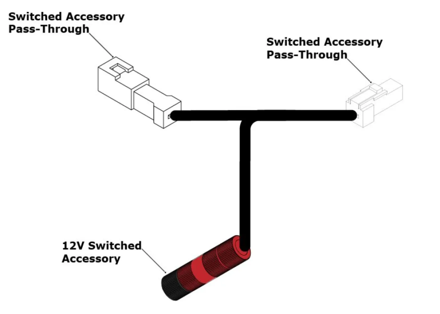 DENALI - SWITCHED POWER WIRING ADAPTER  - 20403340