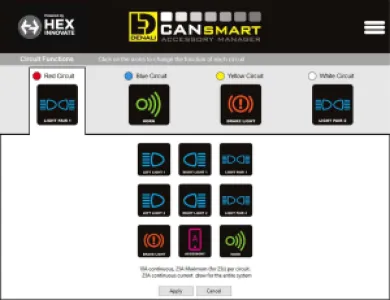 DENALI - CANSMART GEN II DUCATI DESERTX - 20500536