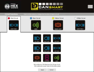 DENALI - CANSMART GEN II BMW R1200LC R1 - 20500542