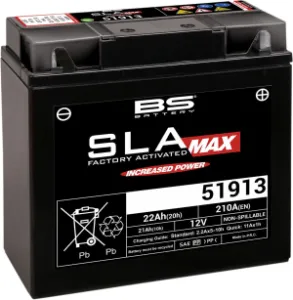 BS BATTERY - BATTERY BS 51913 SLA-MAX - 21130616
