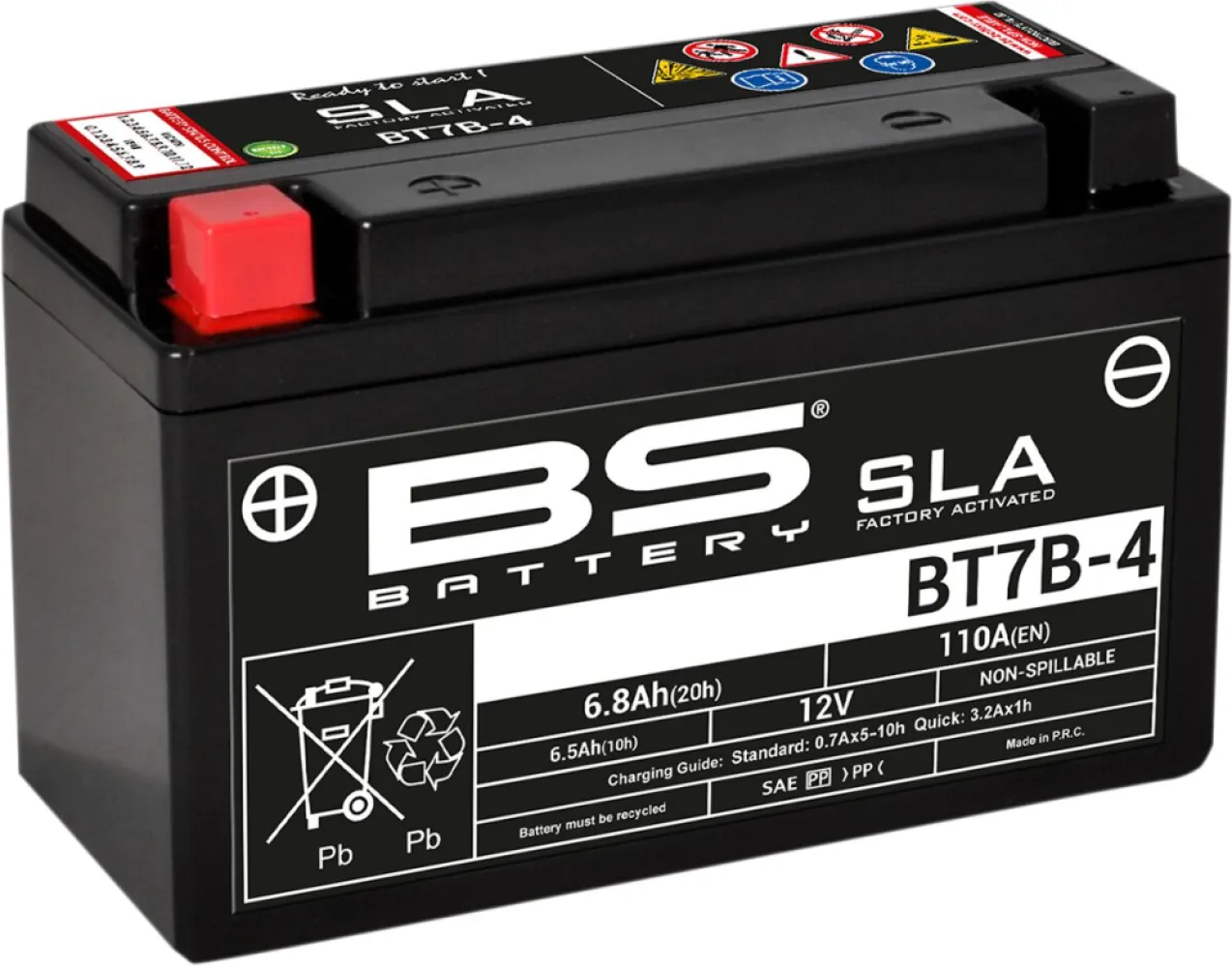 BS BATTERY - BATTERY BS BT7B-4 SLA - 21130619