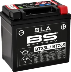 BS BATTERY - BATTERY BS BTX5L/BTZ6S SLA - 21130627
