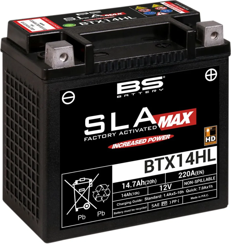 BS BATTERY - BATTERY BS BTX14HL SLA-MAX - 21130636