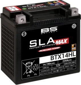 BS BATTERY - BATTERY BS BTX14HL SLA-MAX - 21130636