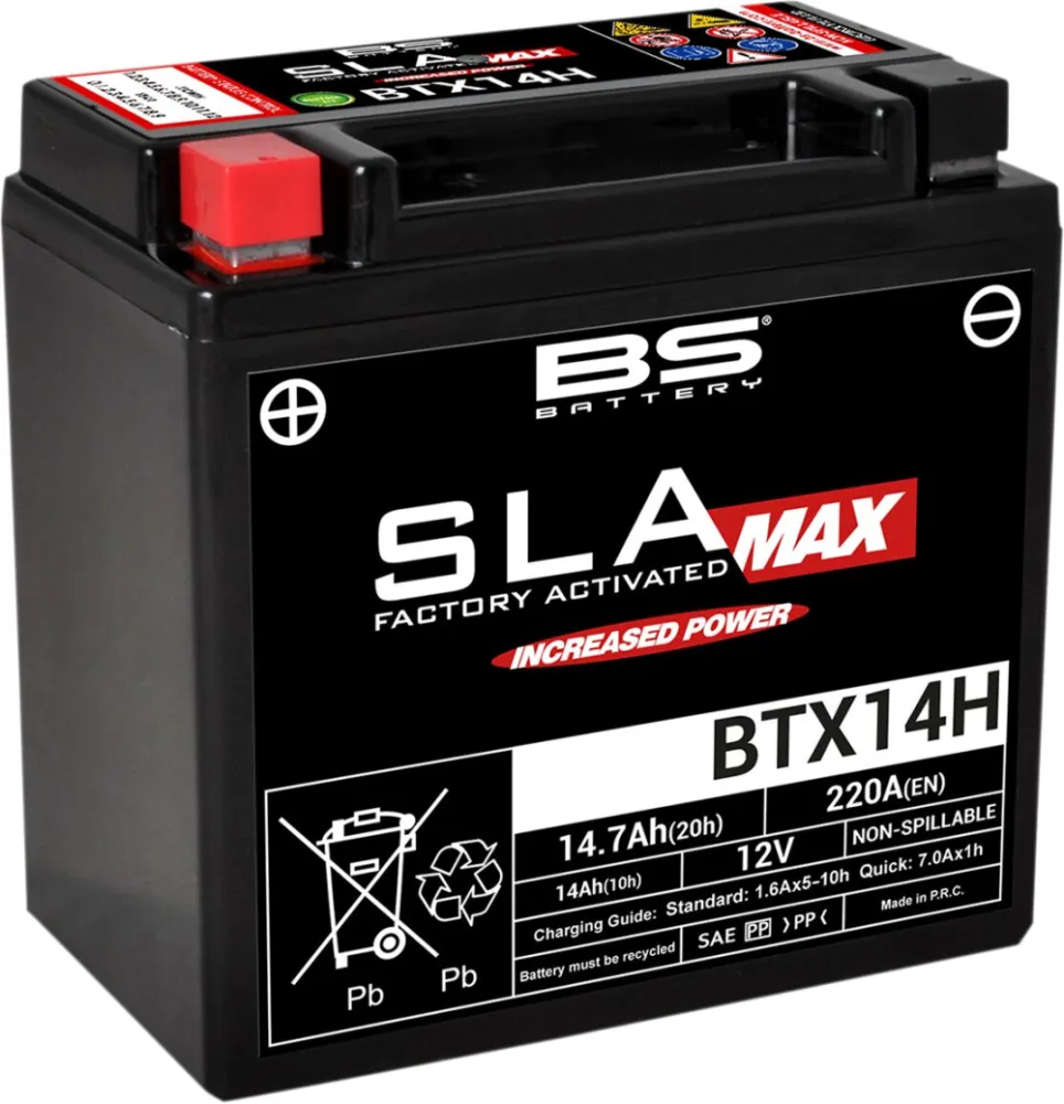 BS BATTERY - BATTERY BS BTX14H SLA-MAX - 21130635