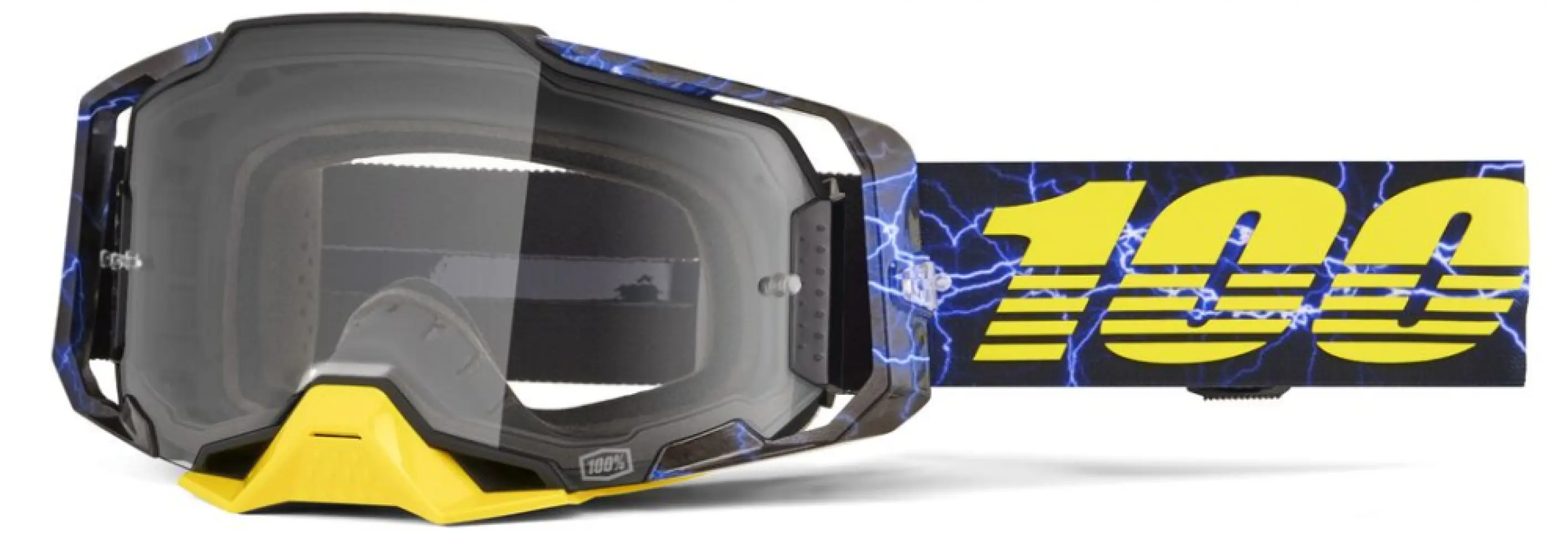 100% - GOGGLE ARMEGA FURIOUS - CLEAR  - 26013960