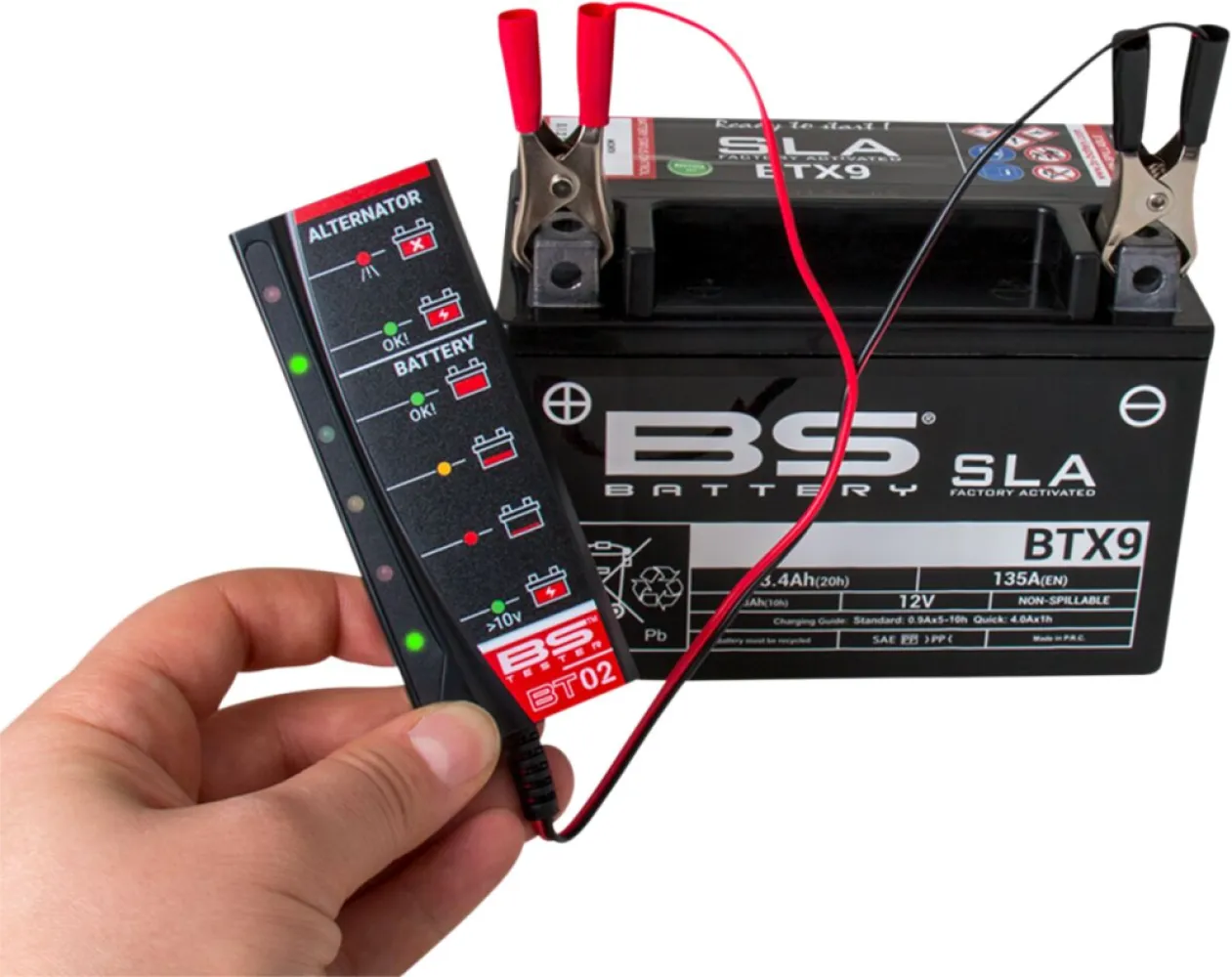 BS BATTERY - BATTERY ALTERNATOR TESTER - 21130804