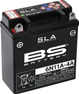 BS BATTERY - BATTERY BS 6N11A-4A SLA - 21130844