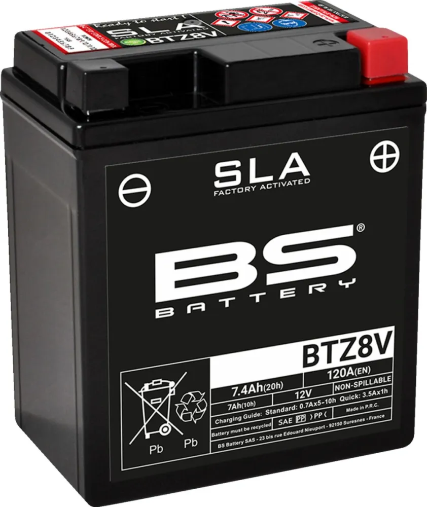BS BATTERY - BATTERY BTZ8V SLA - 21130837