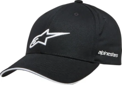 ALPINESTARS (CASUALS) - HAT ROSTRUM BLACK/WHITE - 25013923