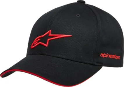 ALPINESTARS (CASUALS) - HAT ROSTRUM BLACK/RED - 25013924