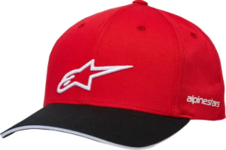 ALPINESTARS (CASUALS) - HAT ROSTRUM RED/BLACK - 25014051
