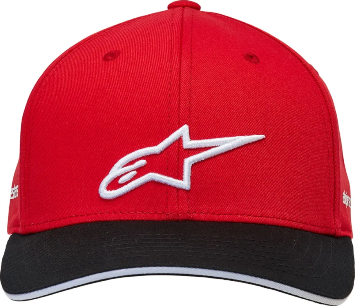 ALPINESTARS (CASUALS) - HAT ROSTRUM RED/BLACK - 25014051
