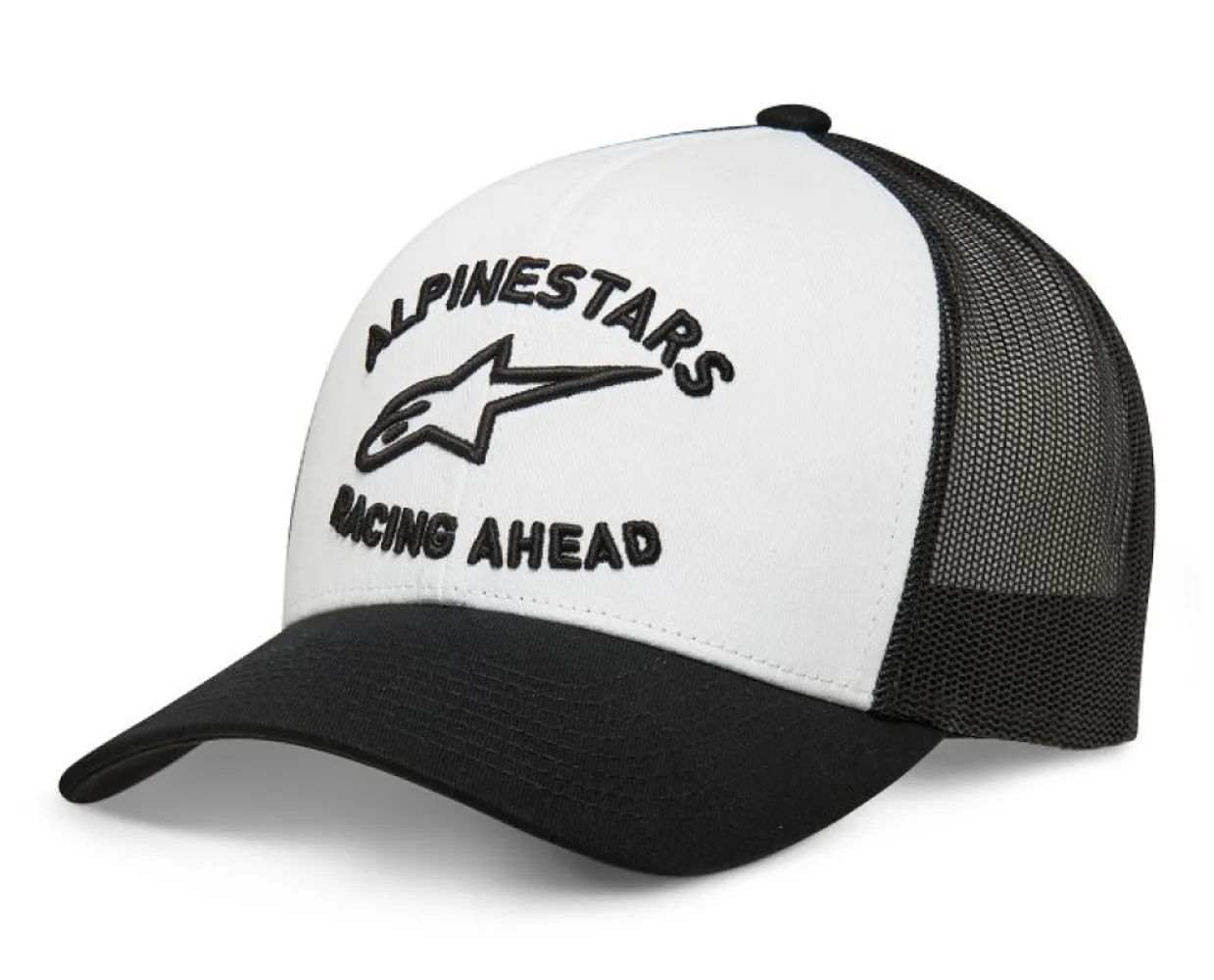 ALPINESTARS (CASUALS) - HAT-TRUCK TRIPLE WHT/BLK - 25014178
