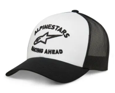 ALPINESTARS (CASUALS) - HAT-TRUCK TRIPLE WHT/BLK - 25014178