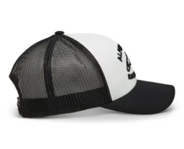 ALPINESTARS (CASUALS) - HAT-TRUCK TRIPLE WHT/BLK - 25014178