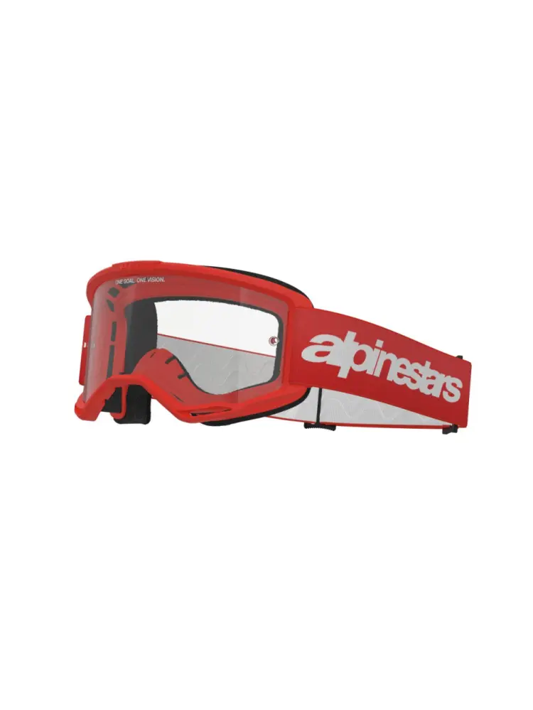 ALPINESTARS GOGGLES - GOGGLE VISION 3 WORDMARK RED C - 26013890