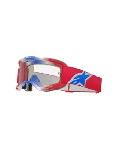 ALPINESTARS GOGGLES - GOGGLE VISION 5 CORP RED/WT/BL - 26013895