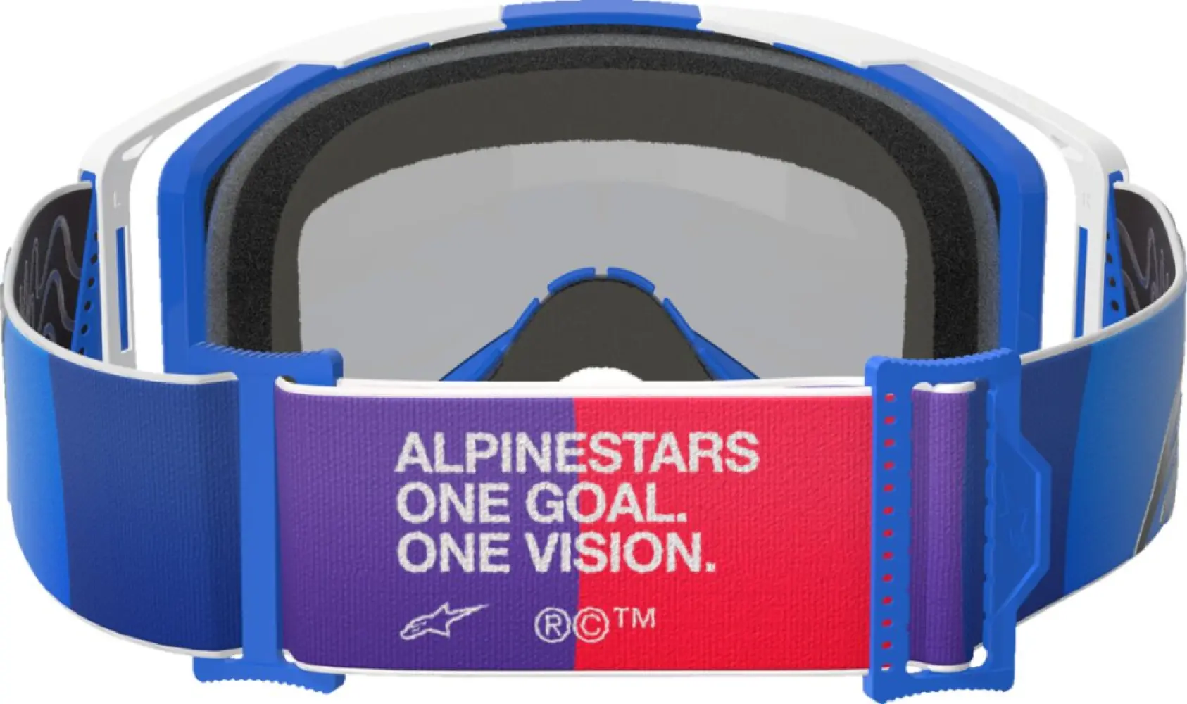 ALPINESTARS GOGGLES - GOGGLE VISION 8 CORP BL/WT MIR - 26013899