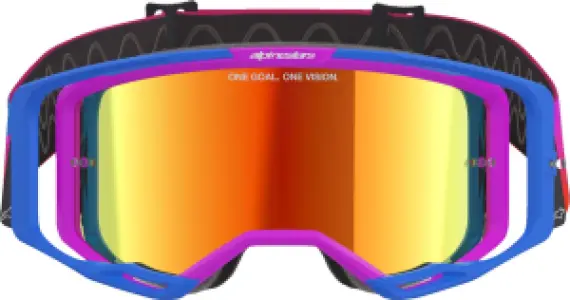 ALPINESTARS GOGGLES - GOGGLE VISION 8 CORP BLUE/PURP - 26013952