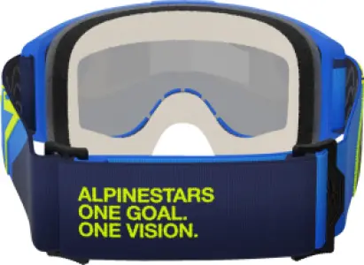 ALPINESTARS GOGGLES - GOGGLE VISION 5 CORP BLUE/YLW  - 26013954