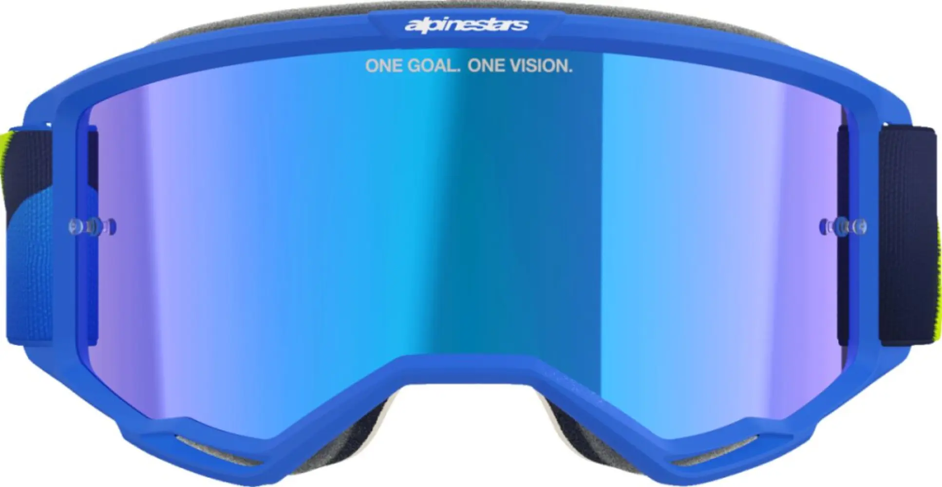 ALPINESTARS GOGGLES - GOGGLE VISION 5 CORP BLUE/YLW  - 26013954