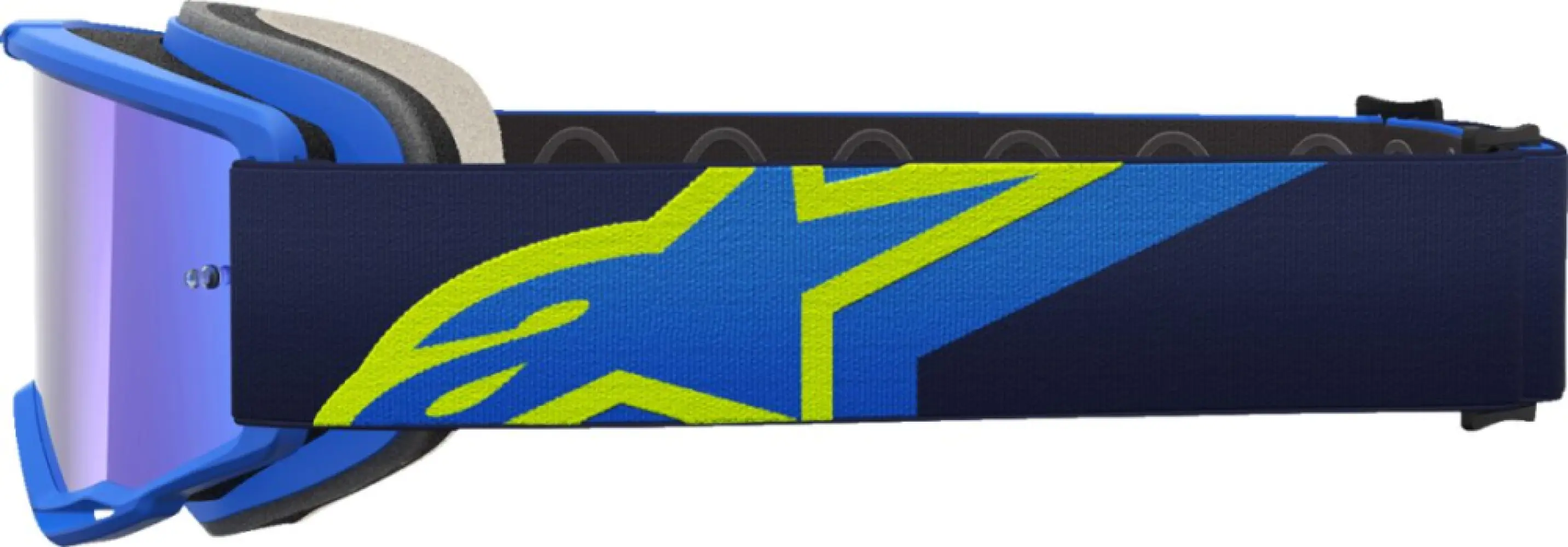 ALPINESTARS GOGGLES - GOGGLE VISION 5 CORP BLUE/YLW  - 26013954