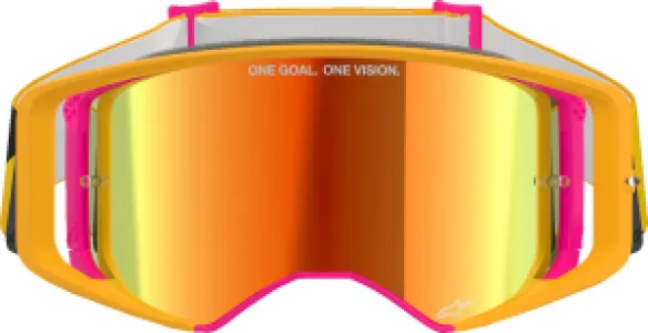 ALPINESTARS GOGGLES - GOGGLE SUPERTECH CORP YLW/PNK  - 26013765