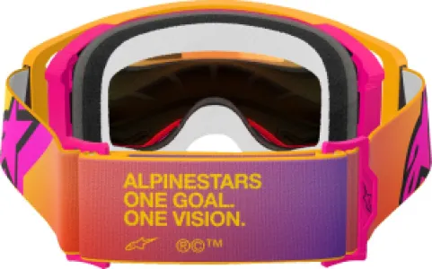ALPINESTARS GOGGLES - GOGGLE SUPERTECH CORP YLW/PNK  - 26013765