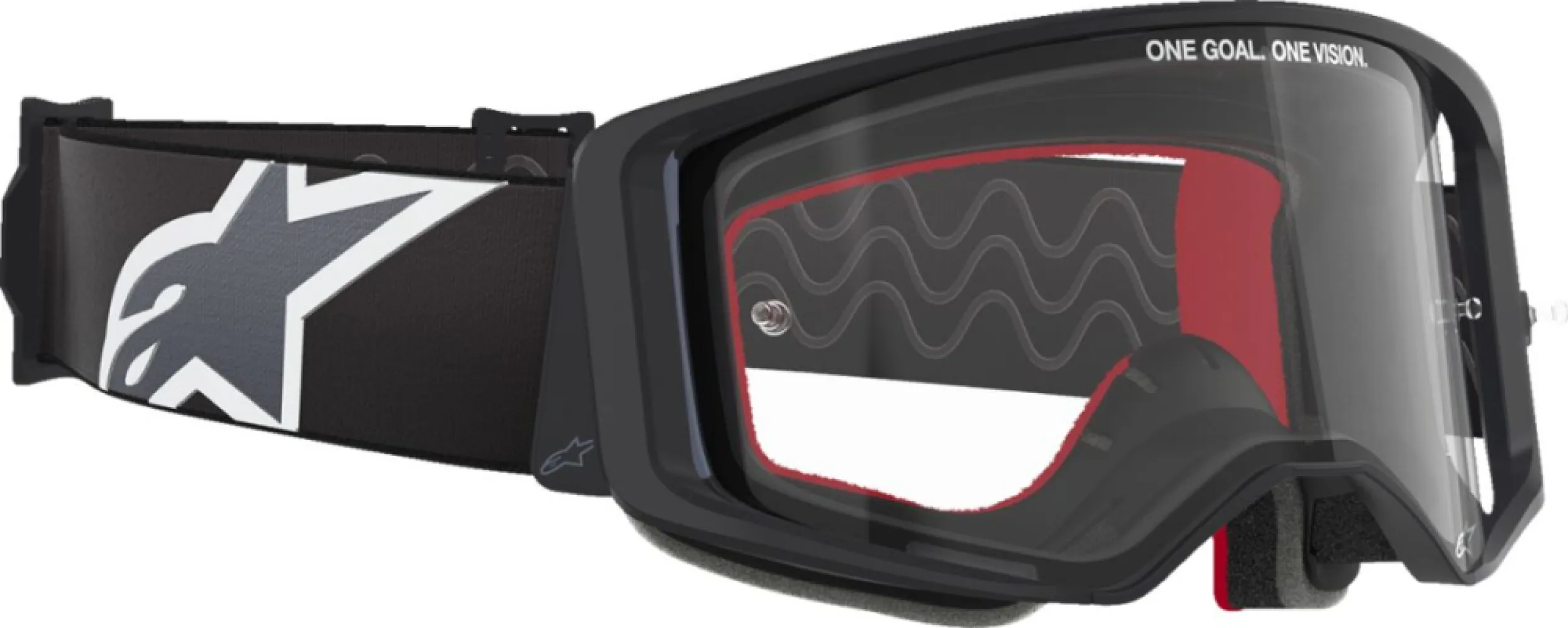ALPINESTARS GOGGLES - GOGGLE SUPERTECH CORP BLK/GRY  - 26013767