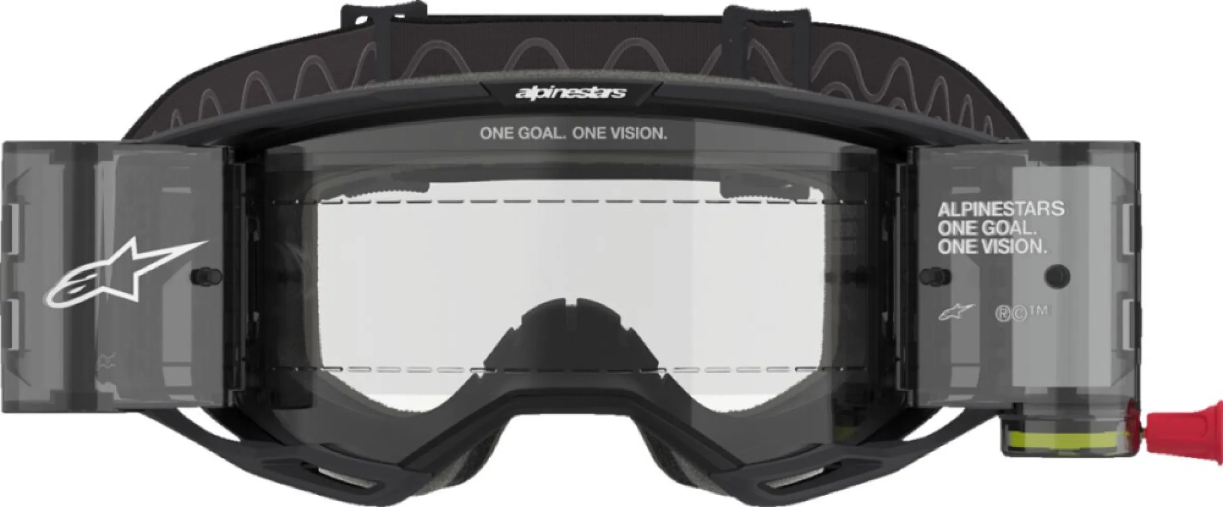 ALPINESTARS GOGGLES - GOGGLE VISION 8 CORP BLK CLEAR - 26013769