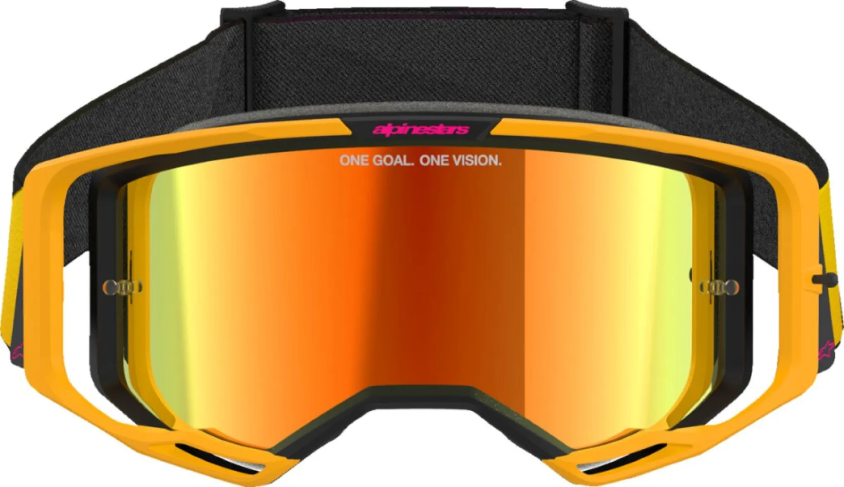 ALPINESTARS GOGGLES - GOGGLE VISION 8 CORP YLW/PINK  - 26013773