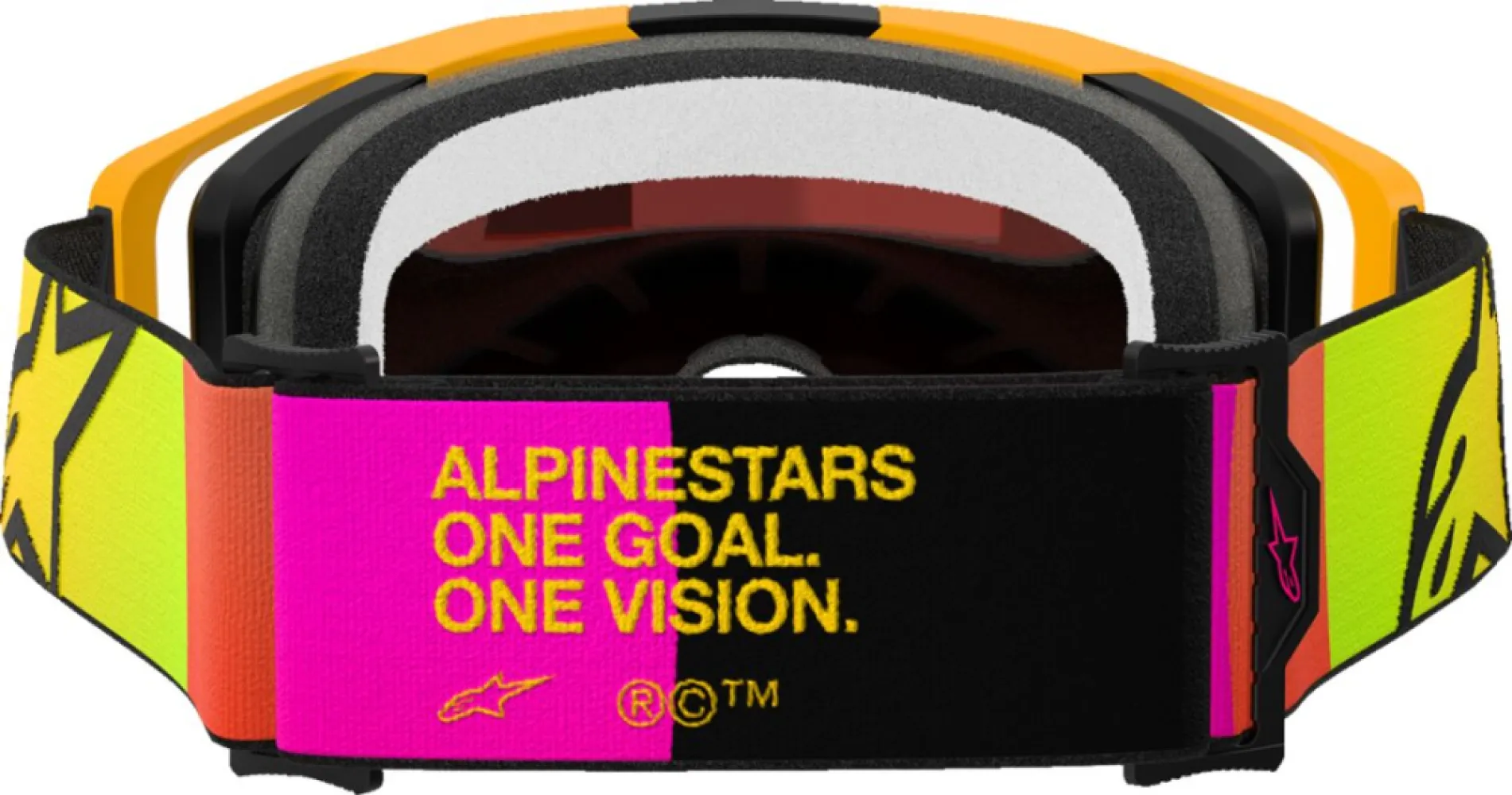 ALPINESTARS GOGGLES - GOGGLE VISION 8 CORP YLW/PINK  - 26013773