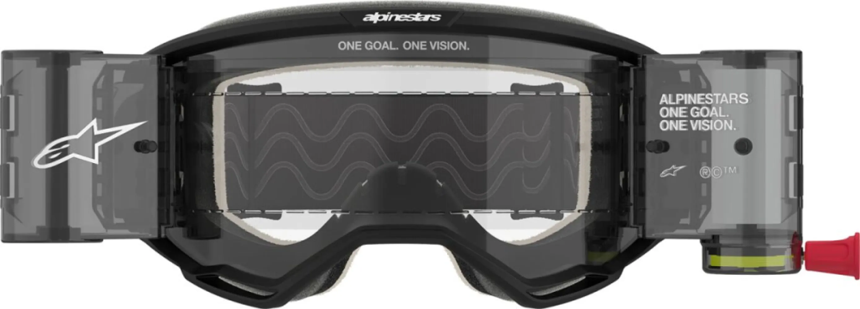 ALPINESTARS GOGGLES - GOGGLE VISION 5 CORP BLK CLEAR - 26013776