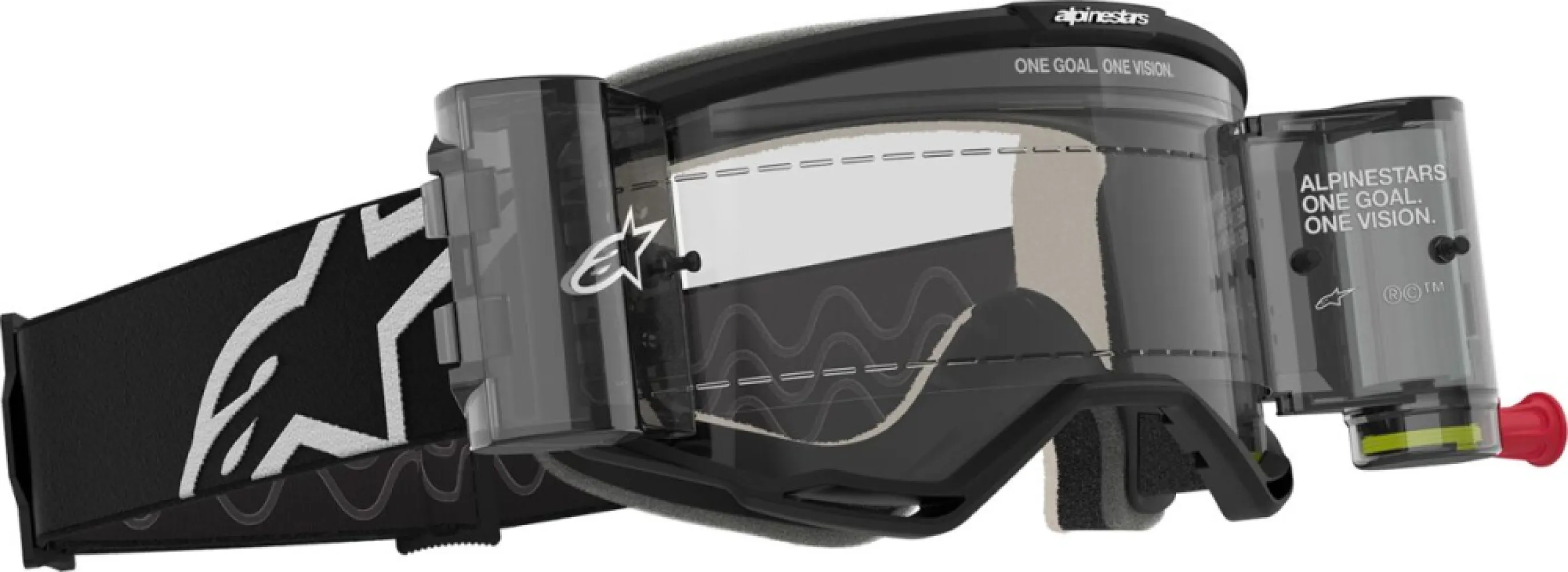 ALPINESTARS GOGGLES - GOGGLE VISION 5 CORP BLK CLEAR - 26013776