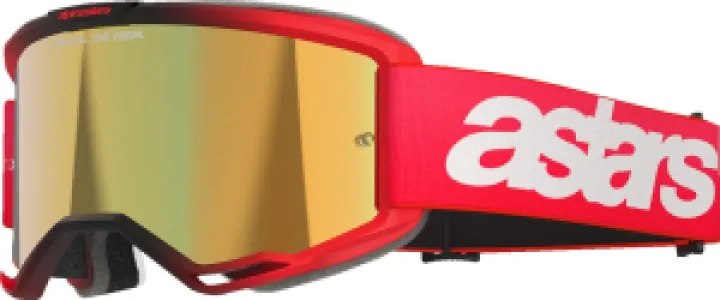 ALPINESTARS GOGGLES - GOGGLE VISION 5 BLAZE RED MIRR - 26013778