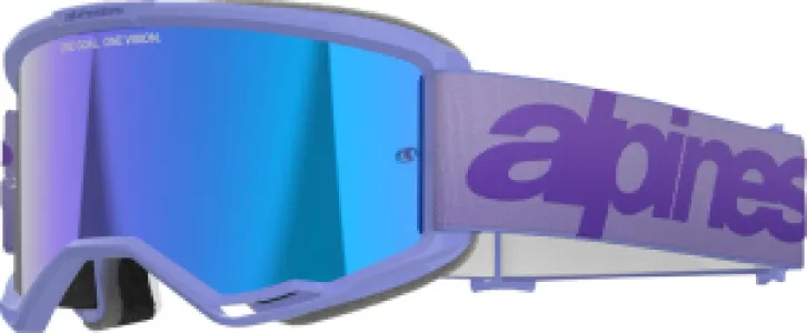 ALPINESTARS GOGGLES - GOGGLE VISION 5 WORDMARK PRPL  - 26013782