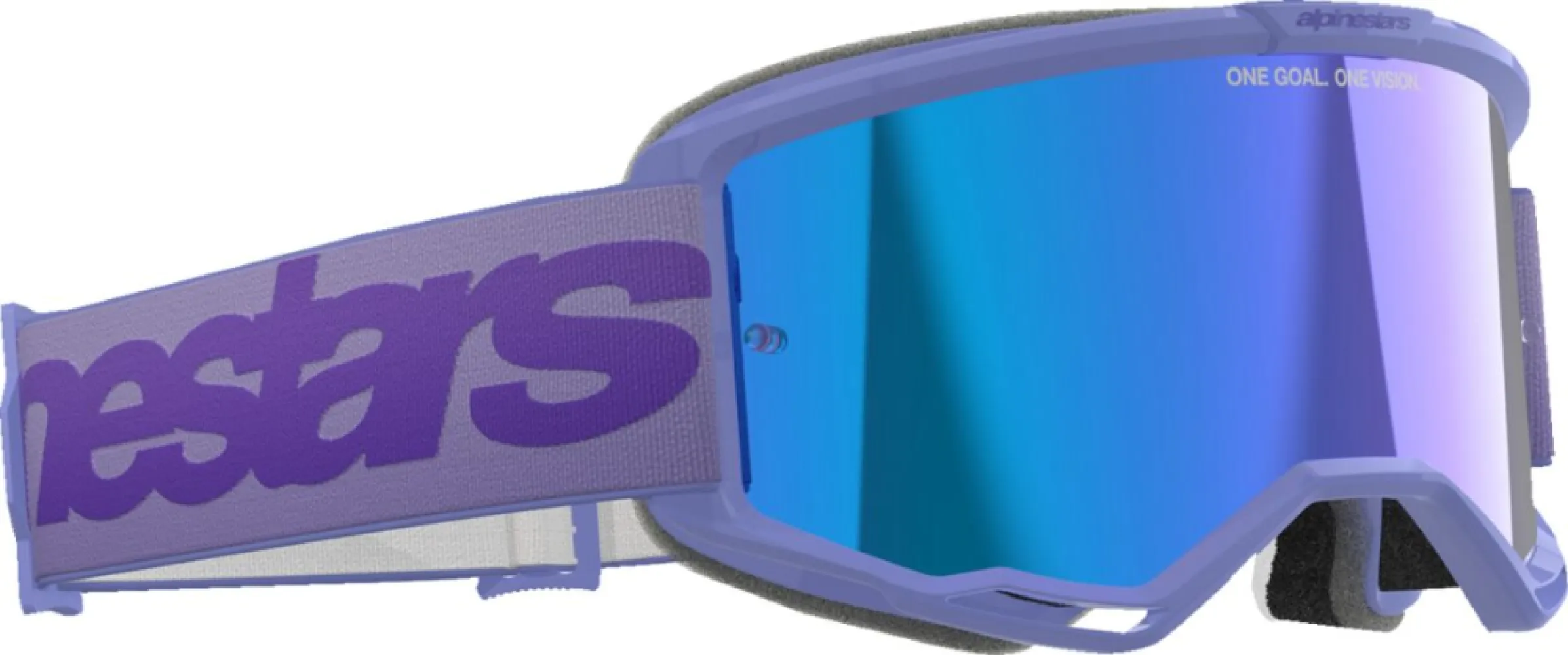 ALPINESTARS GOGGLES - GOGGLE VISION 5 WORDMARK PRPL  - 26013782