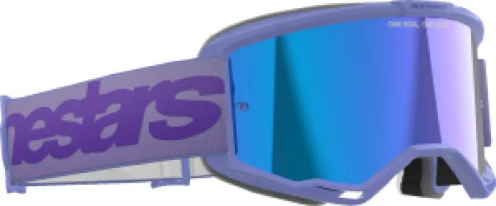 ALPINESTARS GOGGLES - GOGGLE VISION 5 WORDMARK PRPL  - 26013782