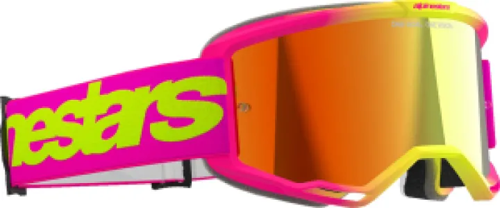 ALPINESTARS GOGGLES - GOGGLE VISION 5 WORDMARK PNK/Y - 26013781
