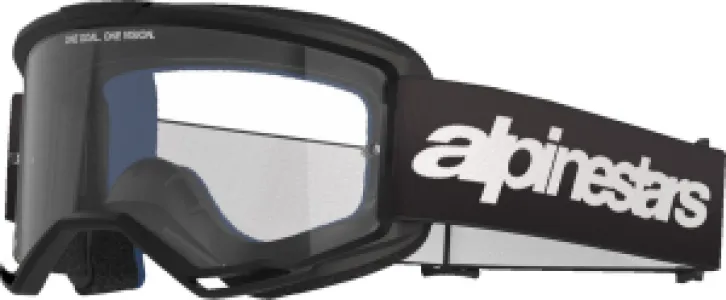 ALPINESTARS GOGGLES - GOGGLE VISION 3 WORDMARK BLK C - 26013784
