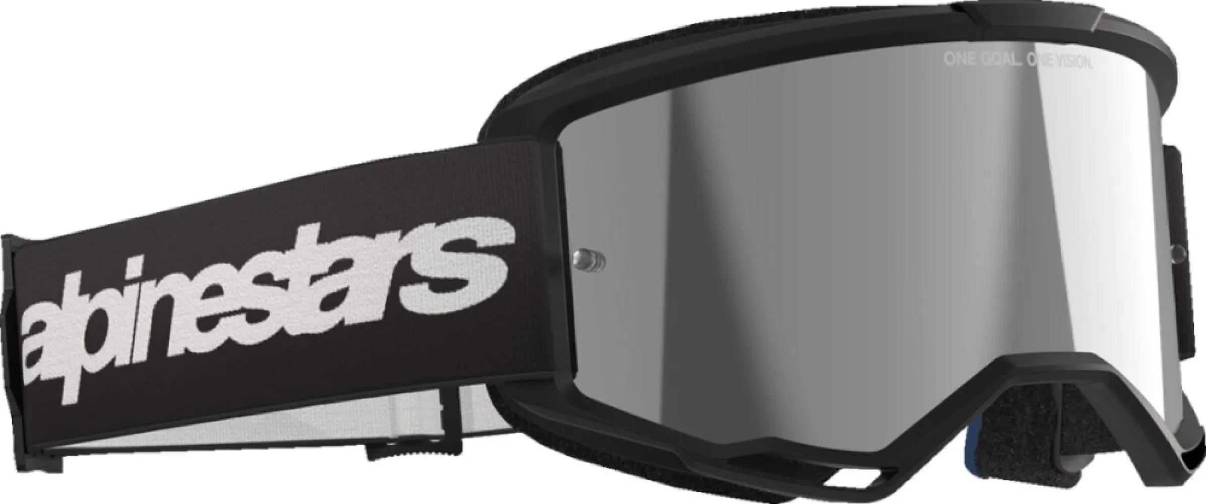 ALPINESTARS GOGGLES - GOGGLE VISION 3 WORDMARK BLK M - 26013783
