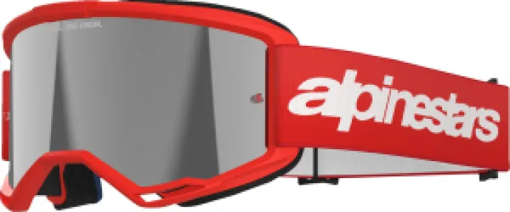 ALPINESTARS GOGGLES - GOGGLE VISION 3 WORDMARK RED M - 26013785