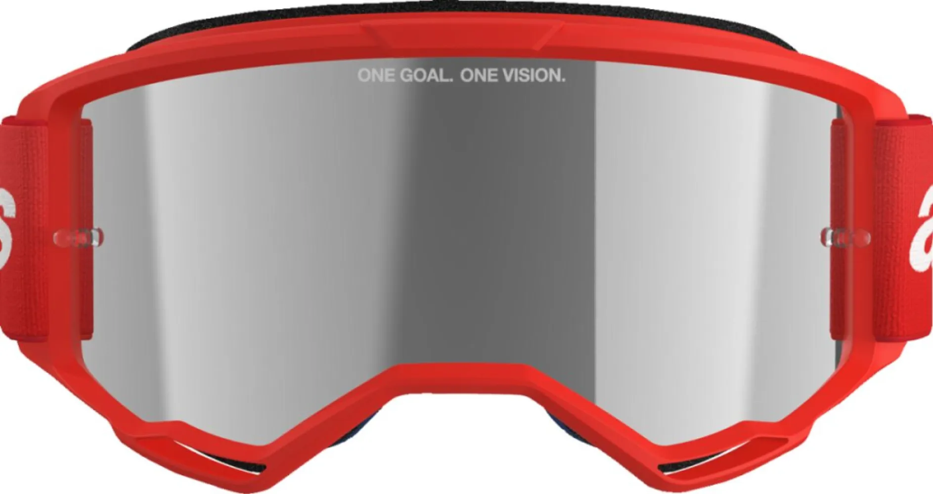 ALPINESTARS GOGGLES - GOGGLE VISION 3 WORDMARK RED M - 26013785