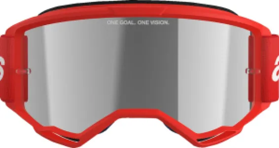 ALPINESTARS GOGGLES - GOGGLE VISION 3 WORDMARK RED M - 26013785