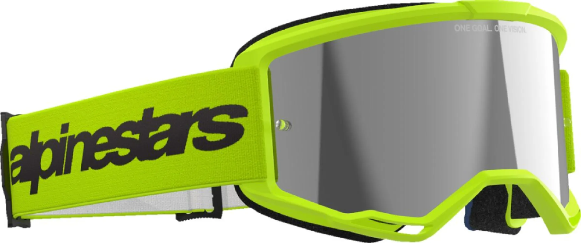 ALPINESTARS GOGGLES - GOGGLE VISION 3 WORDMARK YLW F - 26013786